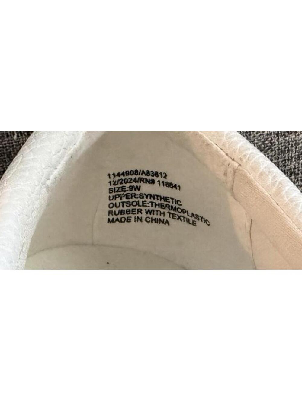 Lane Bryant Dream Cloud Slip On Platform Sneaker Womens 9W White Wide Width - Picture 6 of 11